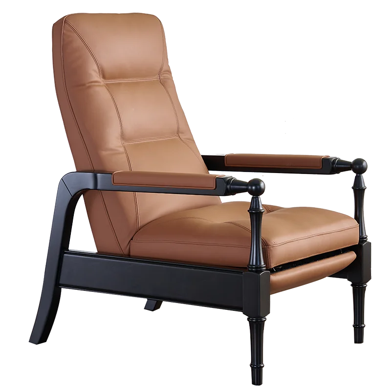 Office Furniture First - Solid wood office chair multifunctional sofa