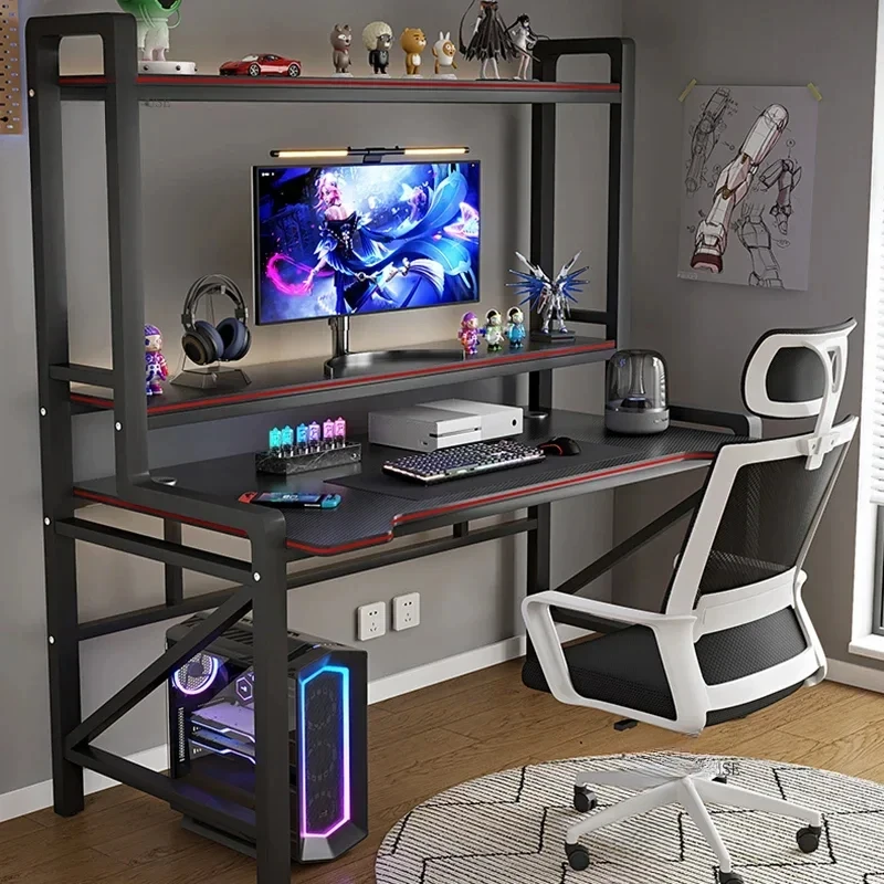 Office Furniture Rental - Modern Carbon Fiber Desktop Computer Desk