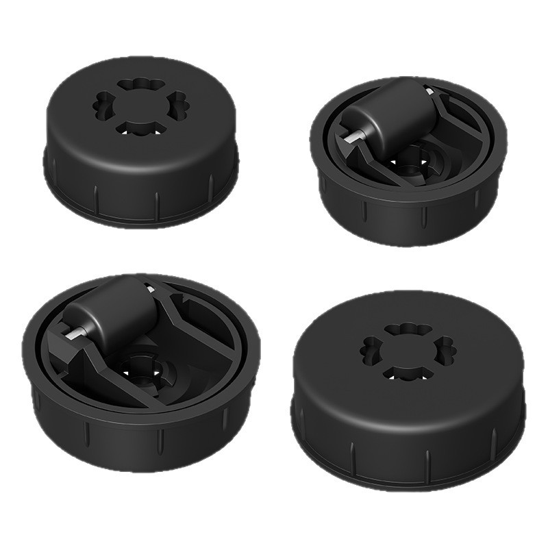 Office Furniture And Fixtures - 5PCS Silent Fixture Embedded Invisible Small
