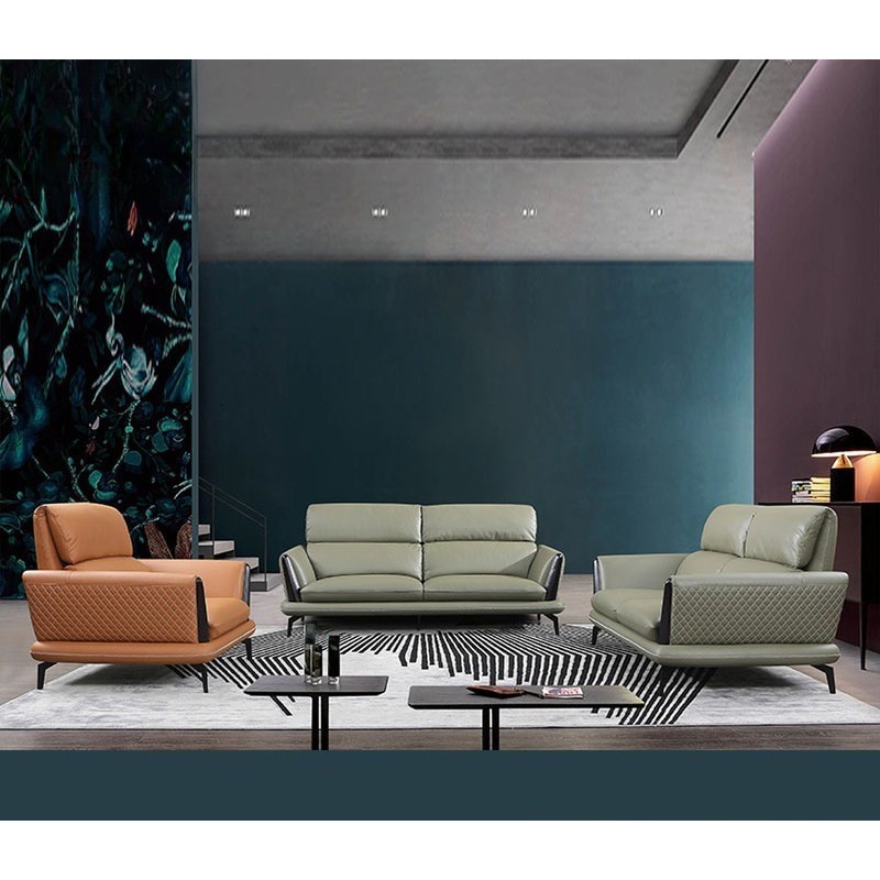 Office Furniture First - Leather sofa, high-end villa, first floor,
