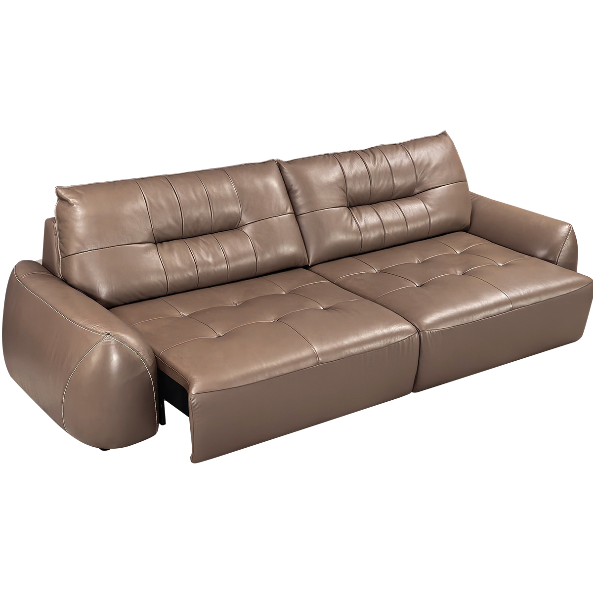 Office Furniture First - Light Luxury Leather Sofa Living Room