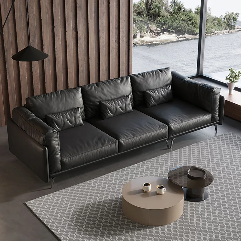 Leather office sofa first laye - Office Furniture First review and price