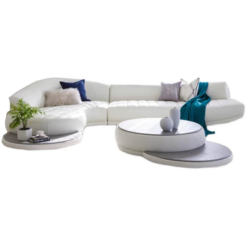 Italian light luxury living ro - Office Furniture First review and price
