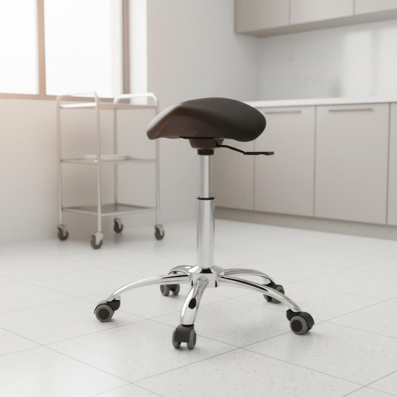 Swivel Saddle Stool Heavy Duty - Office Furniture Ergonomic review and price