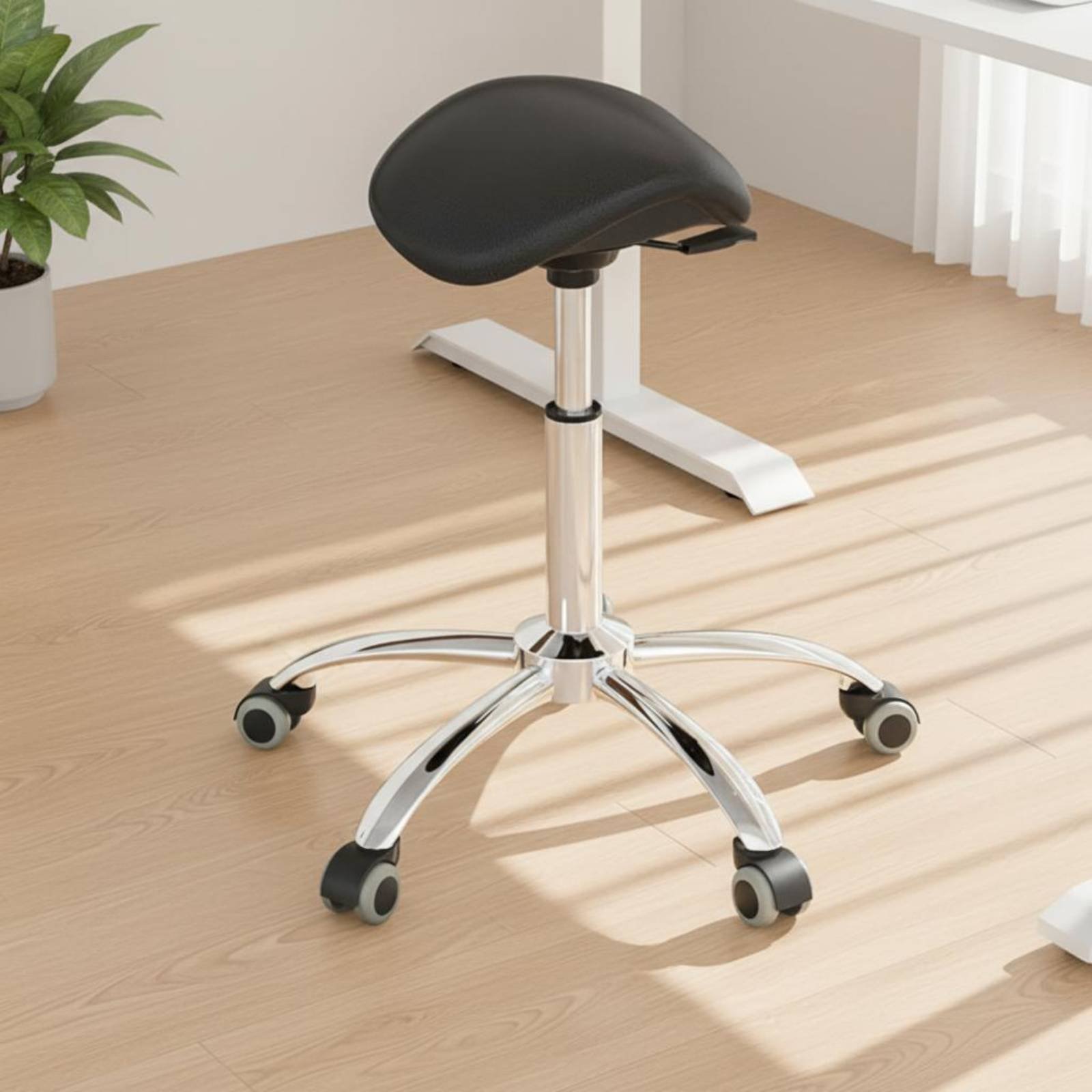 Swivel Saddle Stool Heavy Duty - Office Furniture Ergonomic review and price