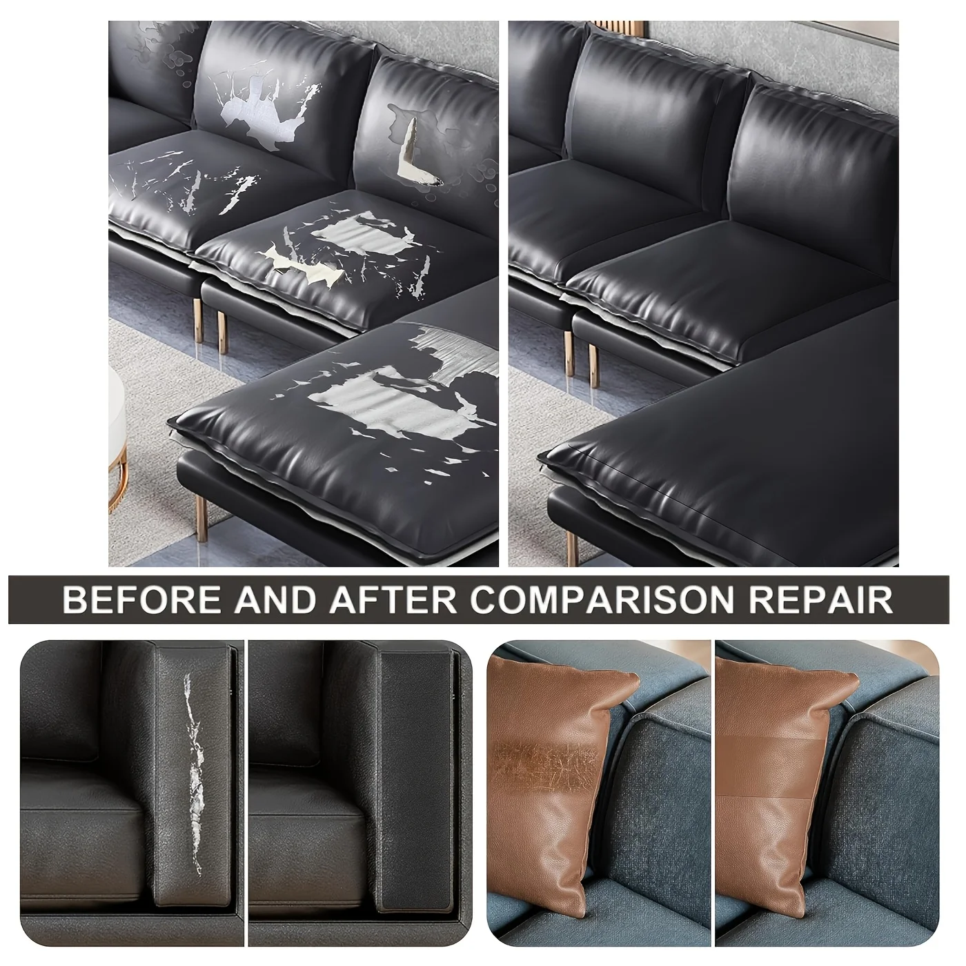 Leather Repair Tape, Multi-Col - Office Furniture Repair review and price