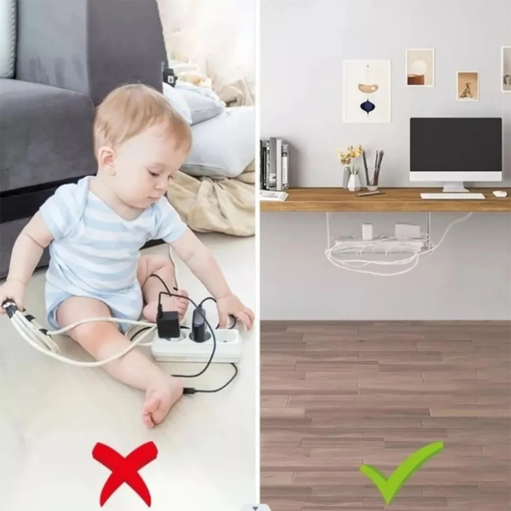 Desk Cable Management Tray Und - Cable Tray Under Desk review and price