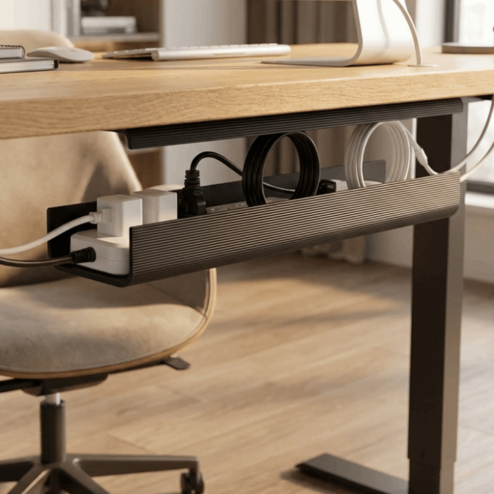 PVC Under Desk Cable Managemen - Cable Tray Under Desk review and price