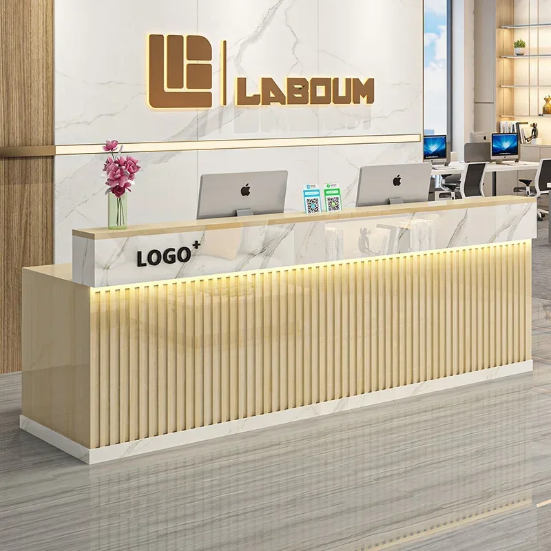 Nordic Aesthetic Reception Des - Office Furniture Bali review and price