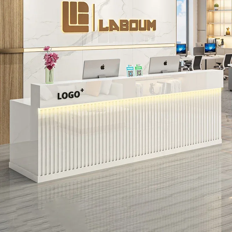 Nordic Aesthetic Reception Des - Office Furniture Bali review and price