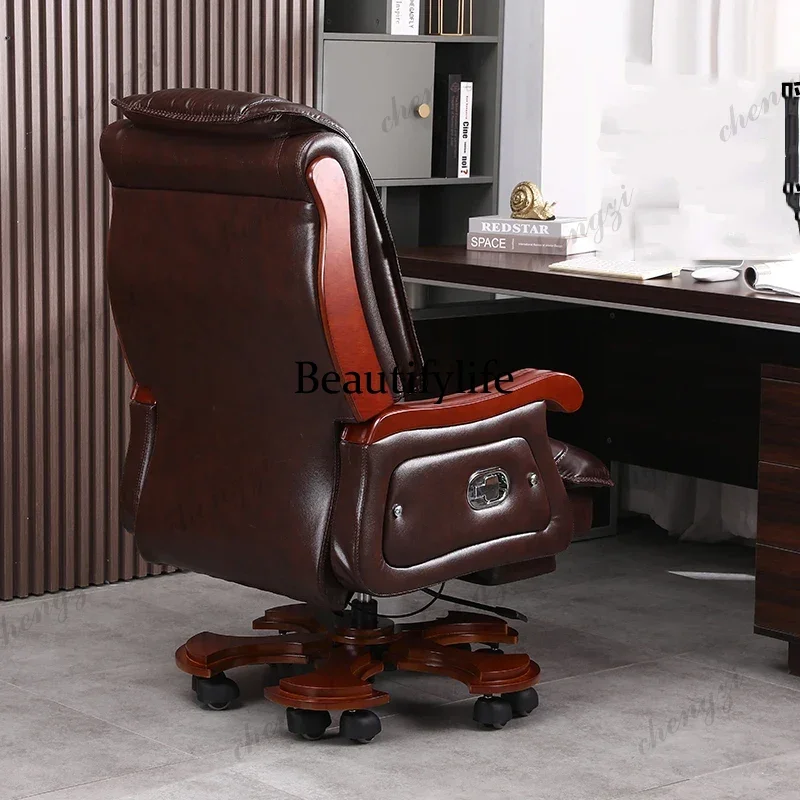R134 Leather Chair First Layer - Office Furniture First review and price