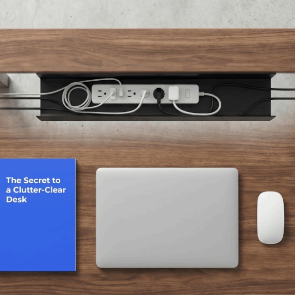 PVC Under Desk Cable Managemen - Cable Tray Under Desk review and price