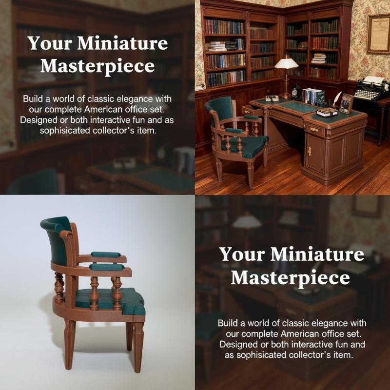112 Dollhouse Furniture Office - Office Furniture Solutions review and price